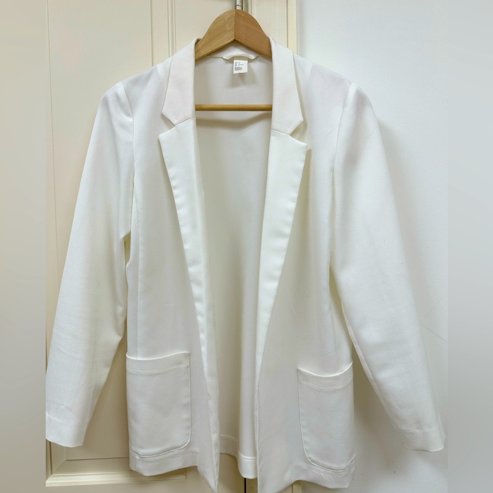 H&M White Blazer